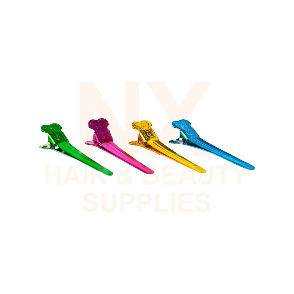 HLD - B029 - COLORFUL STAIN STEEL CLIP 5CM - 50'S