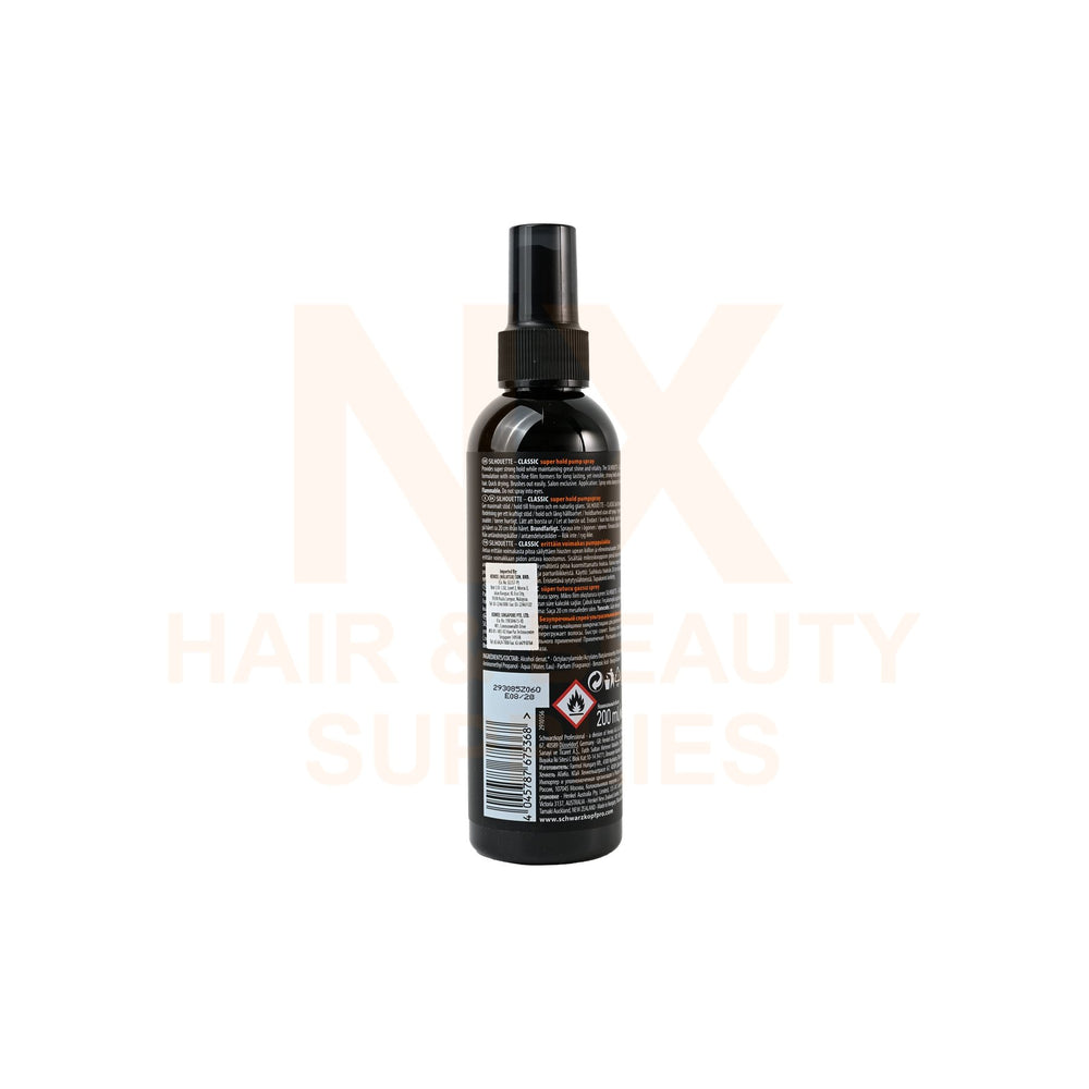 SCHWARZKOPF - SILHOUETTE - PUMP SPRAY - 200ML