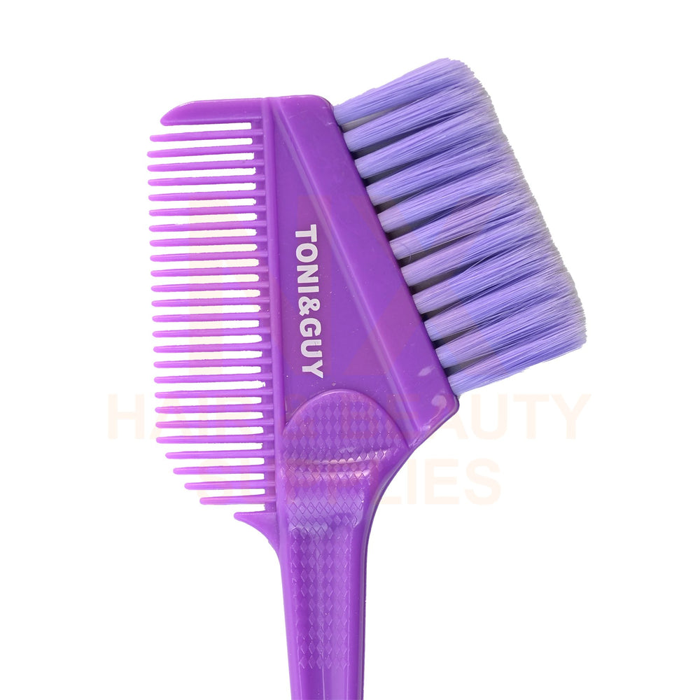 YTS - TONI&GUY HAIR DYE BRUSH+COMB - PURPLE BRUSH