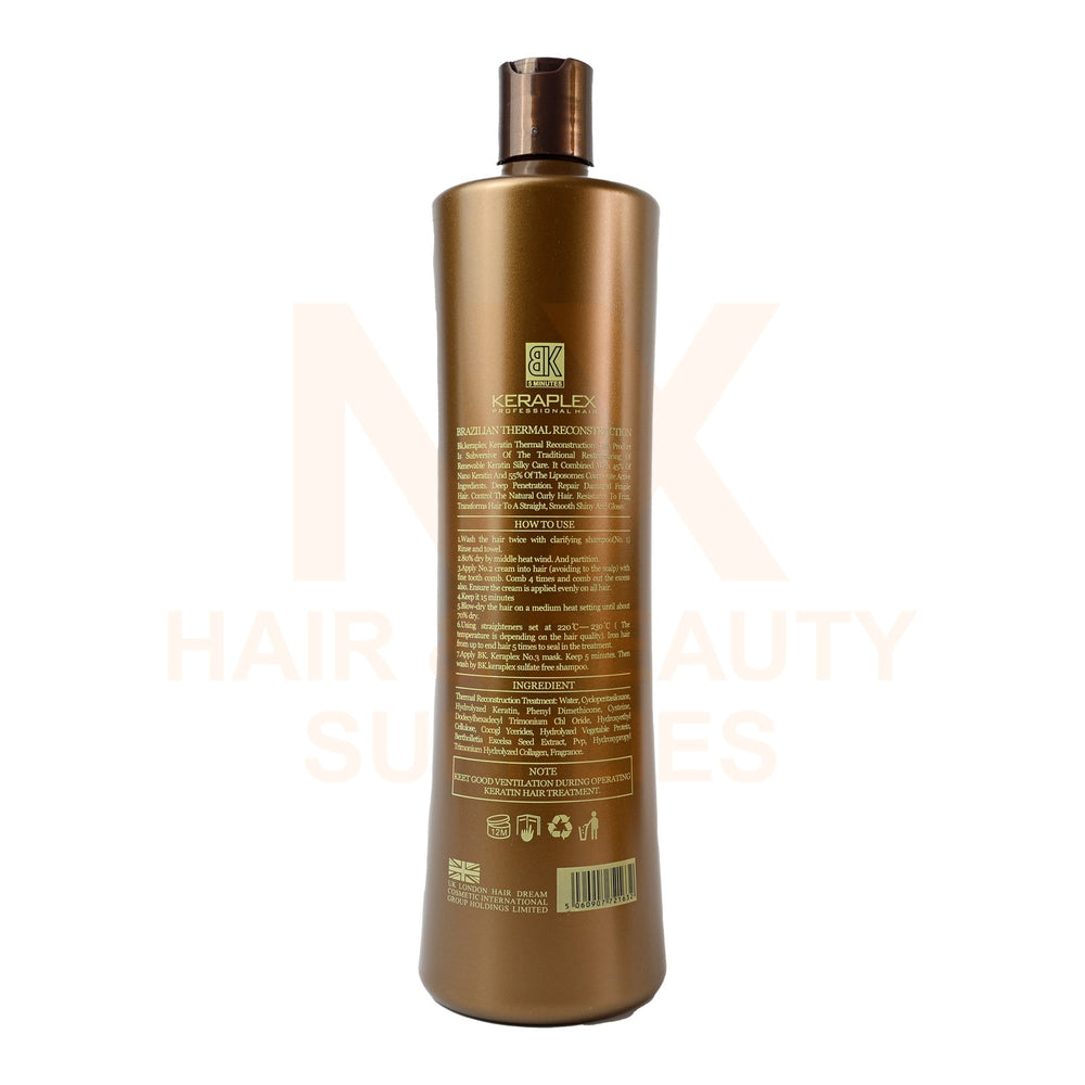 BK - KERAPLEX KERATIN TREATMENT (GOLD) - 1000ML X 3 (SET)