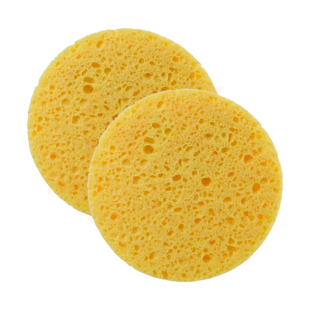 DSLR - 104 FACIAL SPONGE - ROUND - 2'S