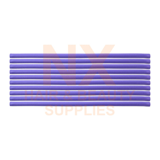 Purple straws with 'MY Supplies' branding on a white background