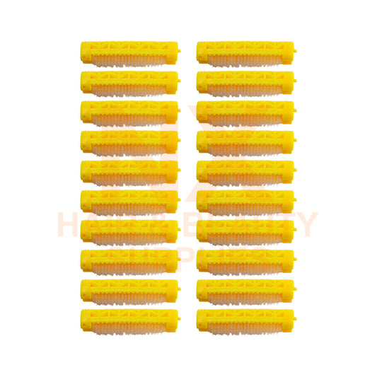 HLD - A029 - MORGAN PERM - NO.4 - 17MM (20'S) - YELLOW/GREY