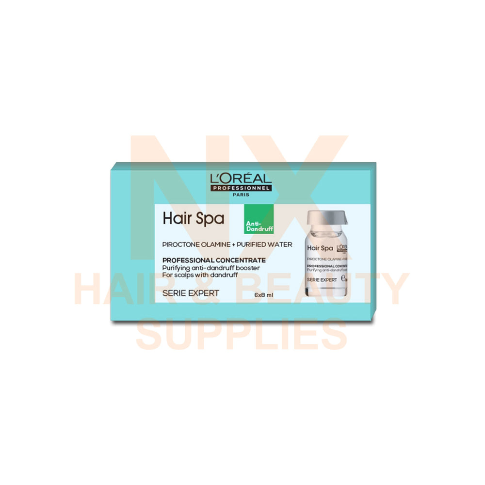 LOREAL HAIR SPA PURIFYING CONCENTRATE  6X8ML (ANTI-DANDRUFF)