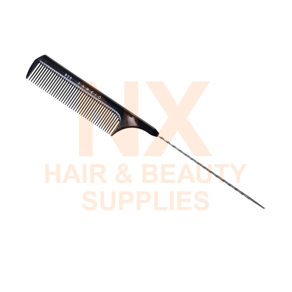 Faweio – 826 Metal Tail Comb
