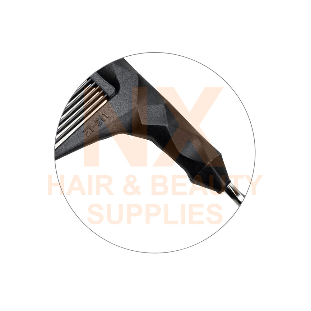 Faweio Diamond Metal Tail Comb SZT–211–A