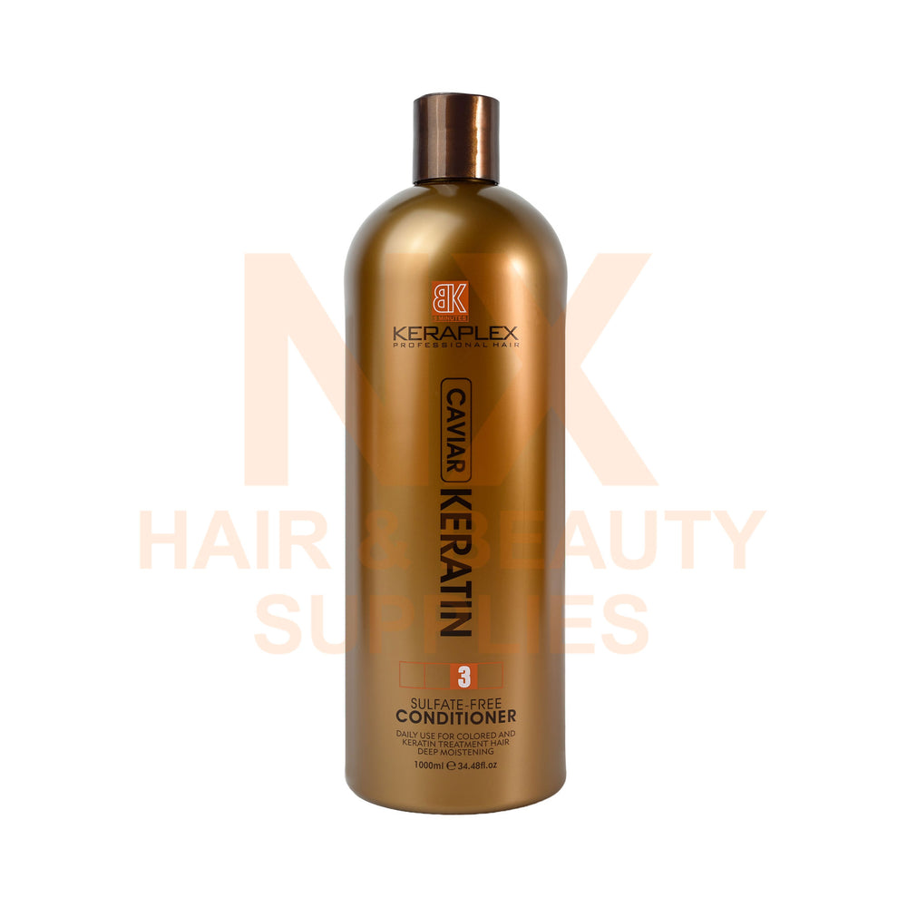 BK - KERAPLEX CAVIAR KERATIN BRAZILIAN KERATIN TREATMENT SET - 1000ML X 3 (SET)