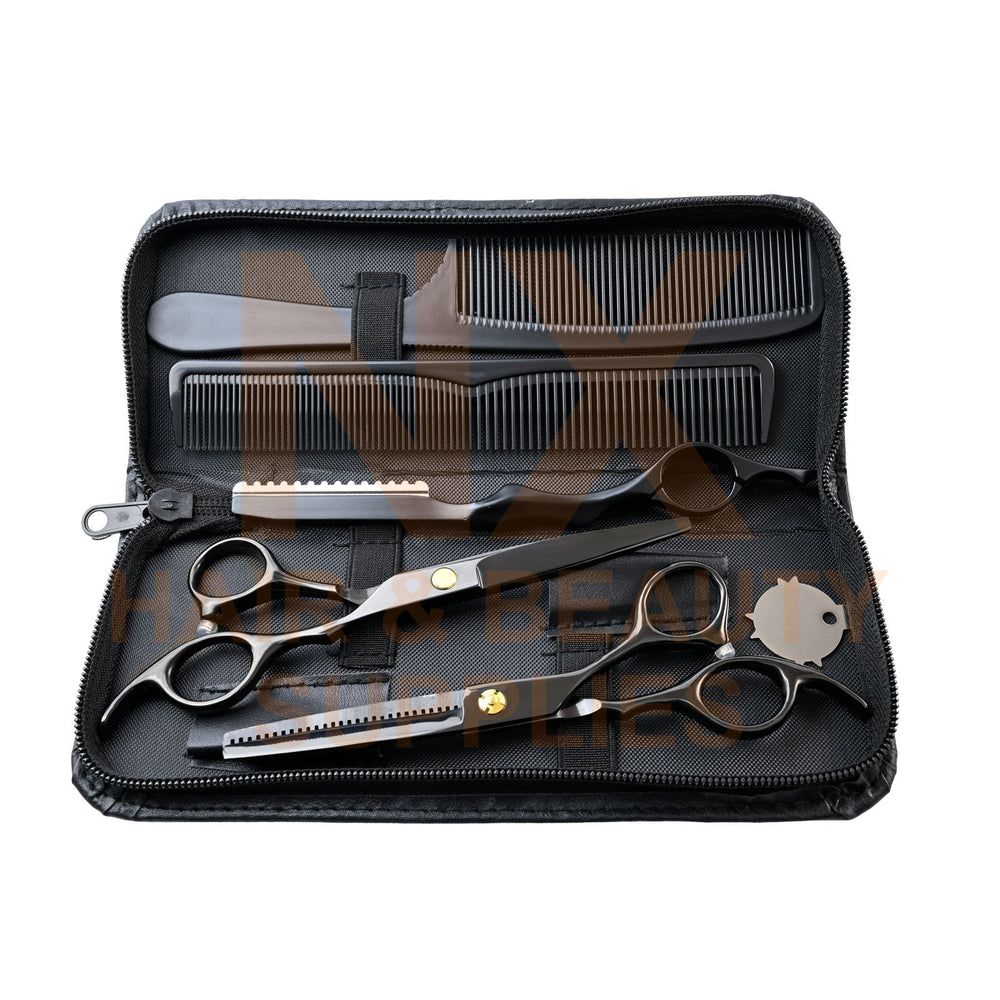 XD - 6IN1 SCISSORS SET -  6 INCH (BLACK)