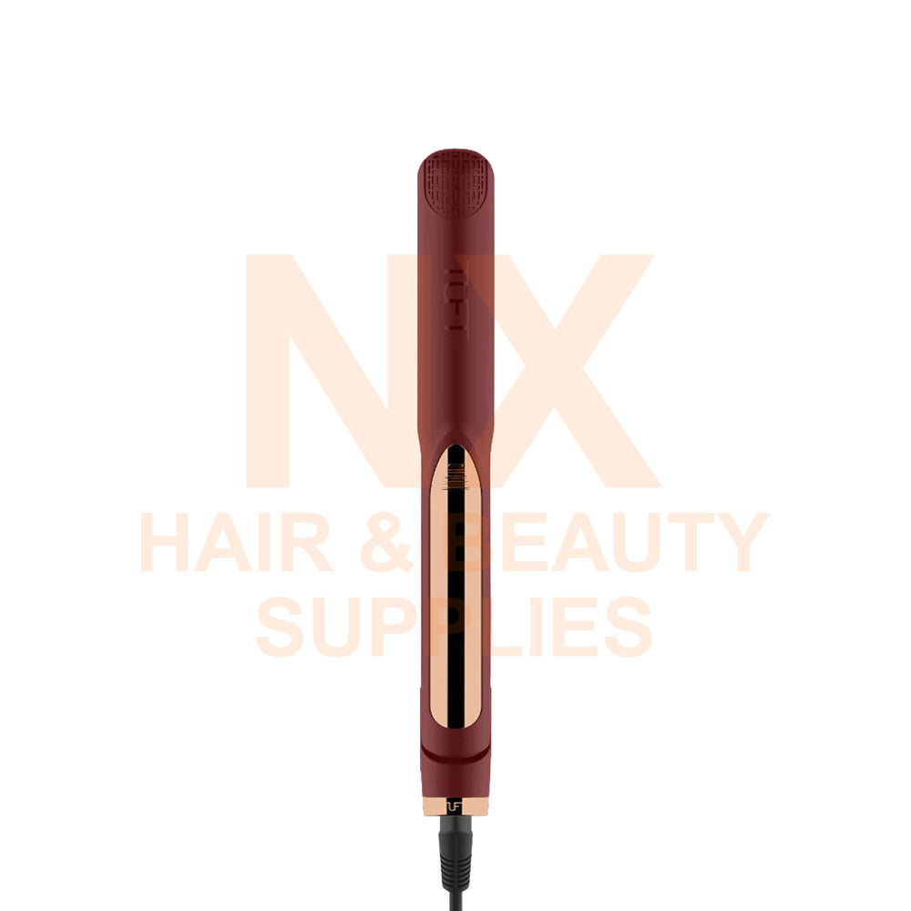 TUFT 1” DIAMOND PLUS HAIR IRON MAROON – 6608