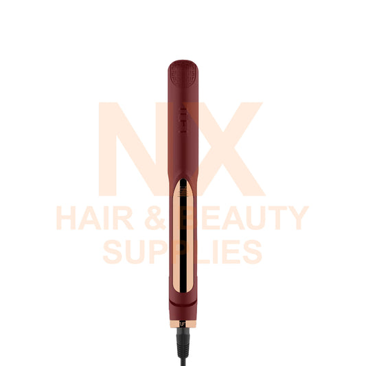 TUFT 1” DIAMOND PLUS HAIR IRON MAROON – 6608