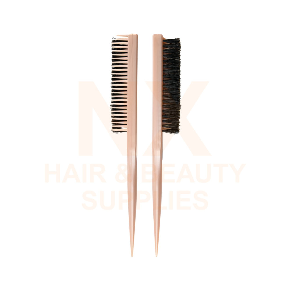 YTS - PLASTIC BACK COMB WITH BRUSH