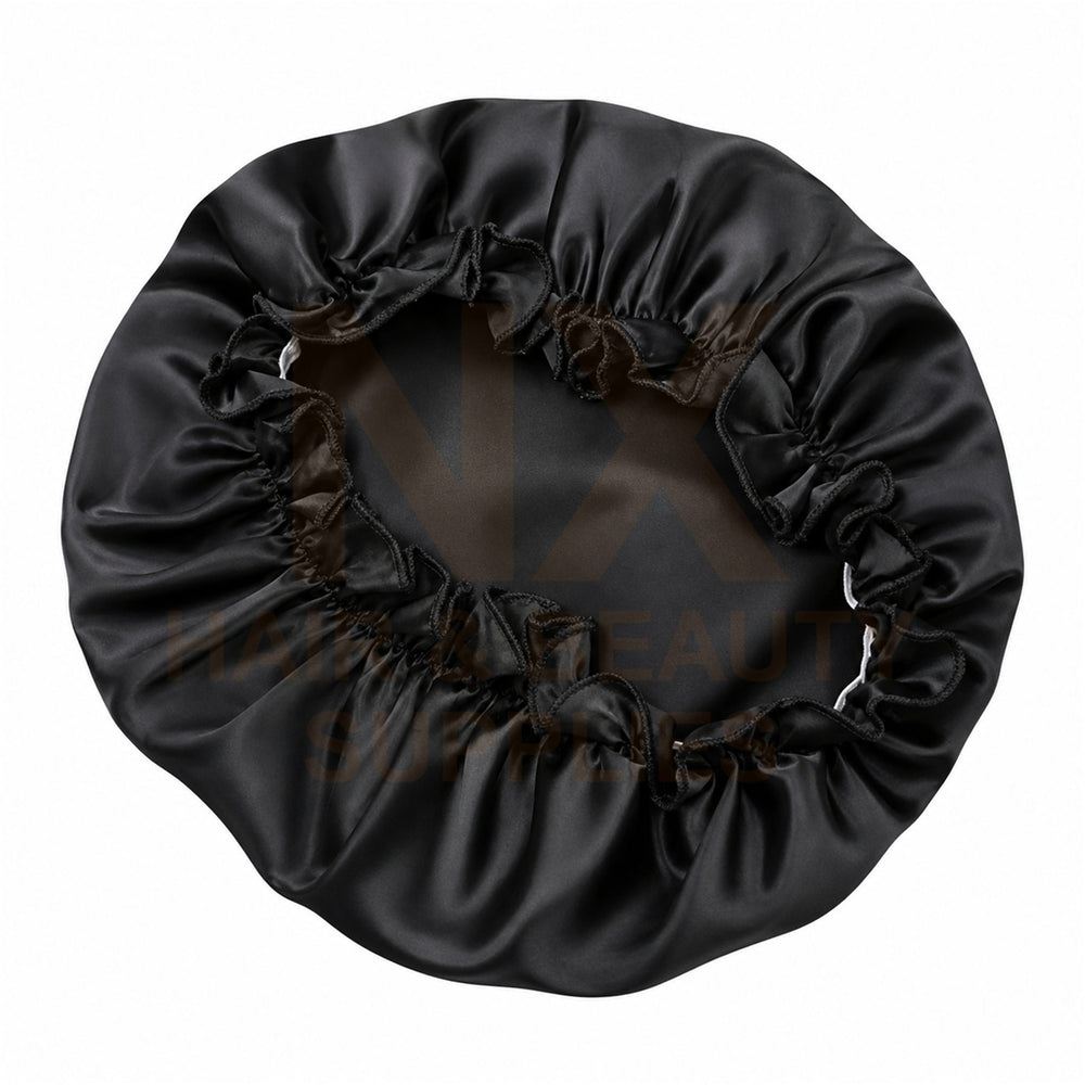 JX – SILK SHOWER CAP – BLACK