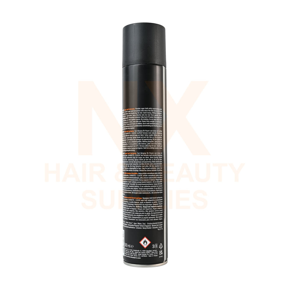 SCHWARZKOPF - SILHOUETTE - HAIR SPRAY - 500ML