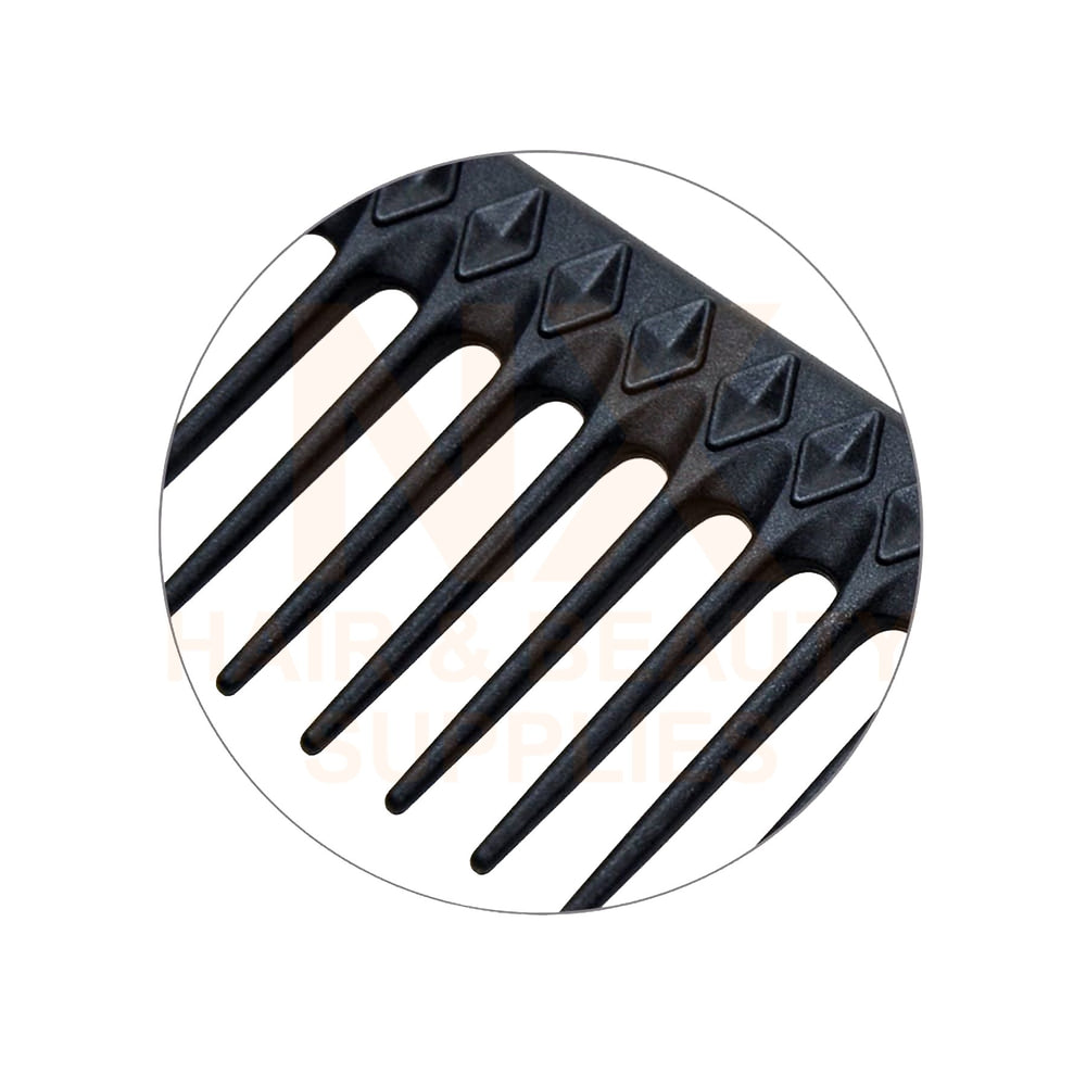 FAWEIO – CUTTING COMB (LARGE) – ZT–305 – BLACK/BLUE/GREEN
