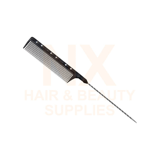 Faweio Diamond Metal Tail Comb SZT–212–A