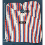 Cutting Cape Red / White / Blue Stripe