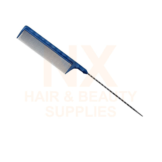 FAWEIO – METAL TAIL COMB – ZT–211A – BLACK/BLUE/GREEN