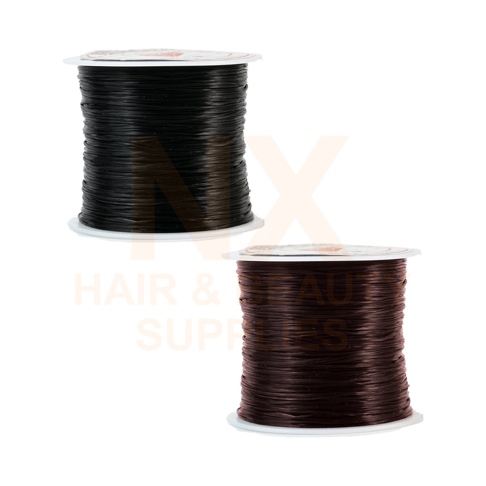 XD - HAIR EXTENSION STRING - 100M - BLACK/BROWN