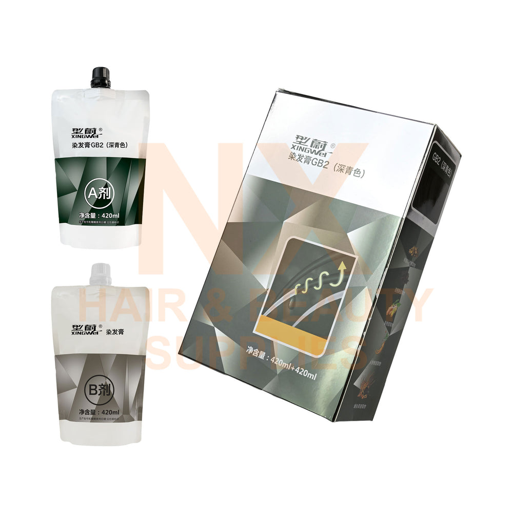 XINGWEI DISHIROU – Natural Hair Dye 420ml + 420ml – GB2