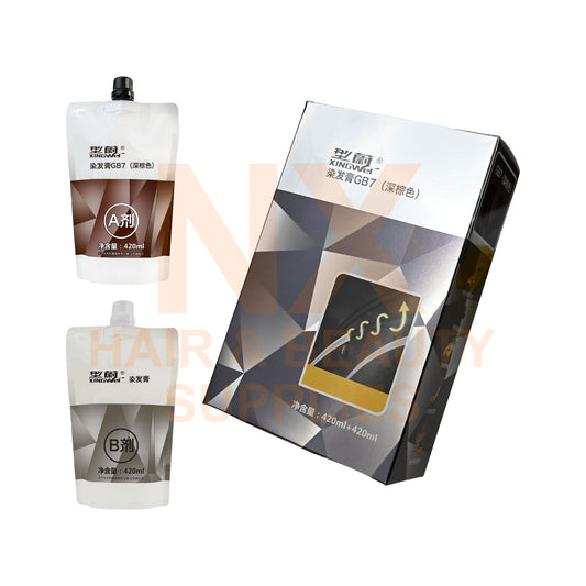 XINGWEI DISHIROU – Natural Hair Dye 420ml + 420ml – GB7