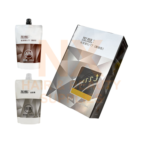 XINGWEI DISHIROU – Natural Hair Dye 420ml + 420ml – 5-77