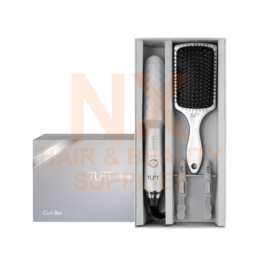 TUFT – CURL BAR SILVER SNOW SET