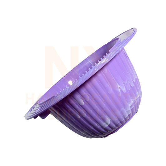 YTS - DYE BOWL - ROUND BIG - BLACK/GREY/PINK/PURPLE