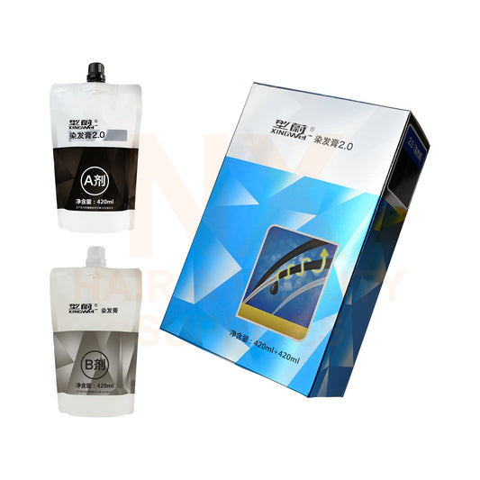 XINGWEI DISHIROU – Natural Hair Dye 420ml + 420ml - 2.0/GB2/GB5/GB7/4-77/5-77