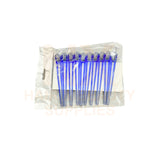 IGD - 7228 JPN CRYSTAL EXTRA LONG CLIP - 13.8X1.6CM - 10'S