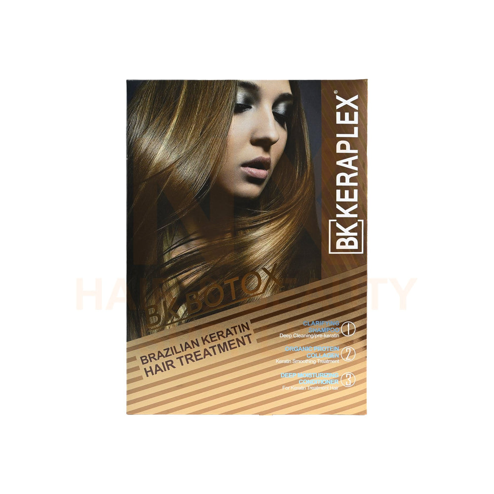 BK - KERAPLEX BK BOTOX BRAZILIAN KERATIN HAIR TREATMENT SET - 350ML X 3'S