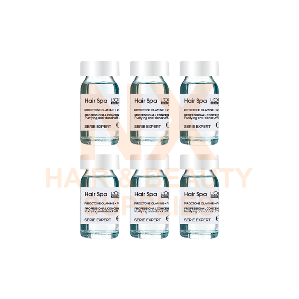 LOREAL HAIR SPA PURIFYING CONCENTRATE  6X8ML (ANTI-DANDRUFF)
