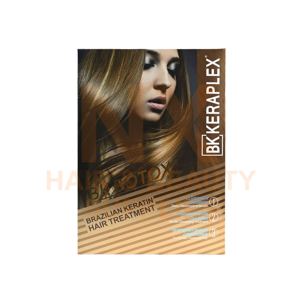 BK - KERAPLEX BK BOTOX BRAZILIAN KERATIN HAIR TREATMENT SET - 350ML X 3'S