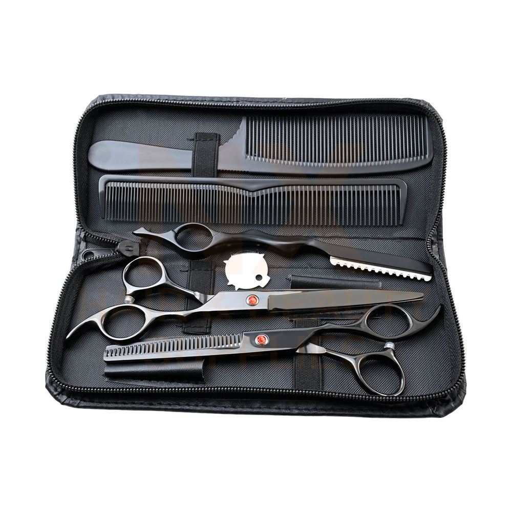 XD - 6IN1 SCISSORS SET -  7 INCH (BLACK)