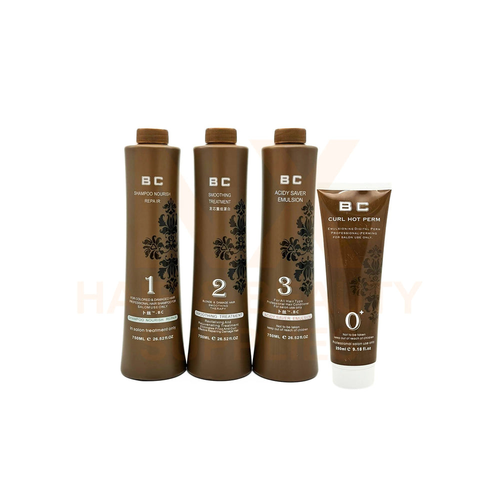 BC - FLOWER KERATIN TREAMENT SET - 250+750+750+750ML