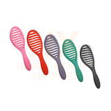 XD - HAIR DETANGLE BRUSH - 24CM - GREEN/PINK/RED/PURPLE/BLACK