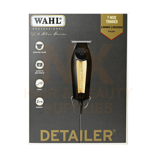WAHL – CORDED TRIMMER – DETAILER (BLACKGOLD)