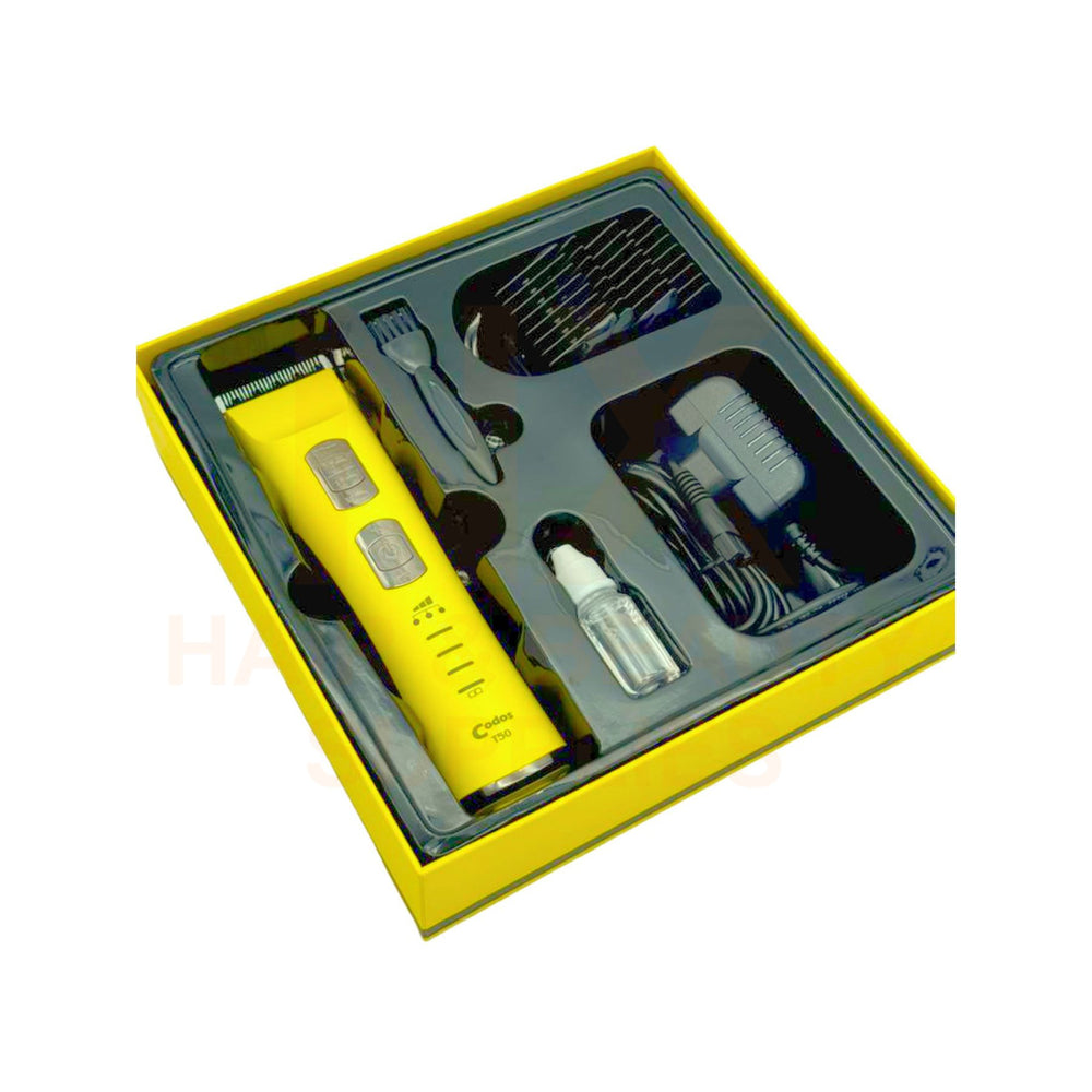 CODOS - T50 - CORDLESS HAIR CLIPPER - YELLOW