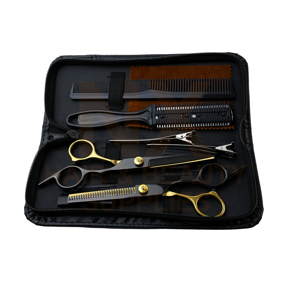 XD - 7IN1 SCISSORS SET - 6 INCH (GOLD)