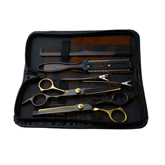 XD - 7IN1 SCISSORS SET - 6 INCH (GOLD)
