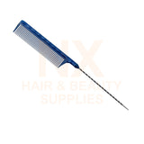 FAWEIO – METAL TAIL COMB – ZT–212A – BLACK/BLUE/GREEN