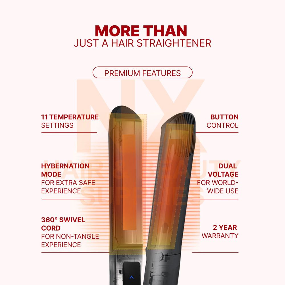 GLAMPALM VIBRATO 1" GP 225 AL HAIR IRON
