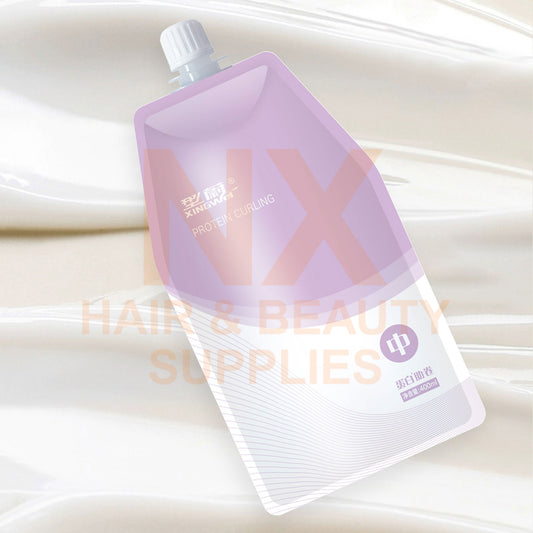XINGWEI DISHIROU - PROTEIN CURLING PERM LOTION (MILD) (PURPLE) 400ML - (A)