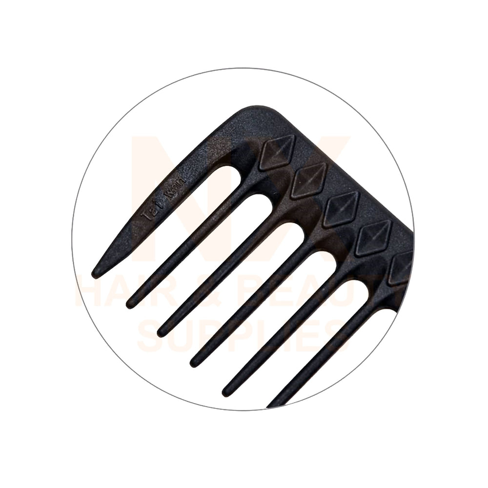 FAWEIO – CUTTING COMB (LARGE) – ZT–305 – BLACK/BLUE/GREEN