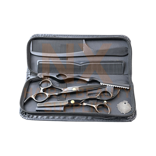 XD - 6IN1 SCISSORS SET -  5.5 INCH (BLACK)