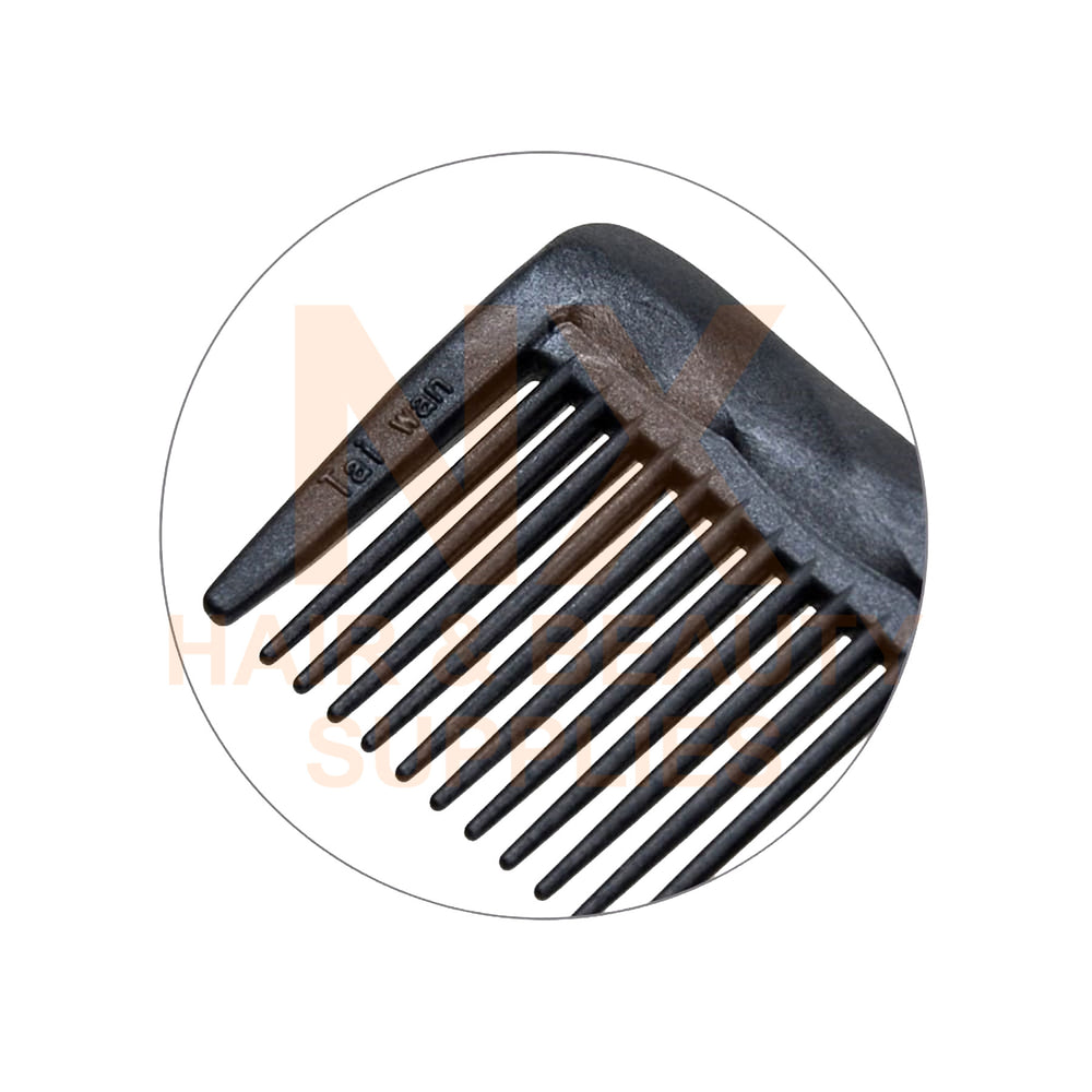 FAWEIO – METAL TAIL COMB – ZT–212A – BLACK/BLUE/GREEN