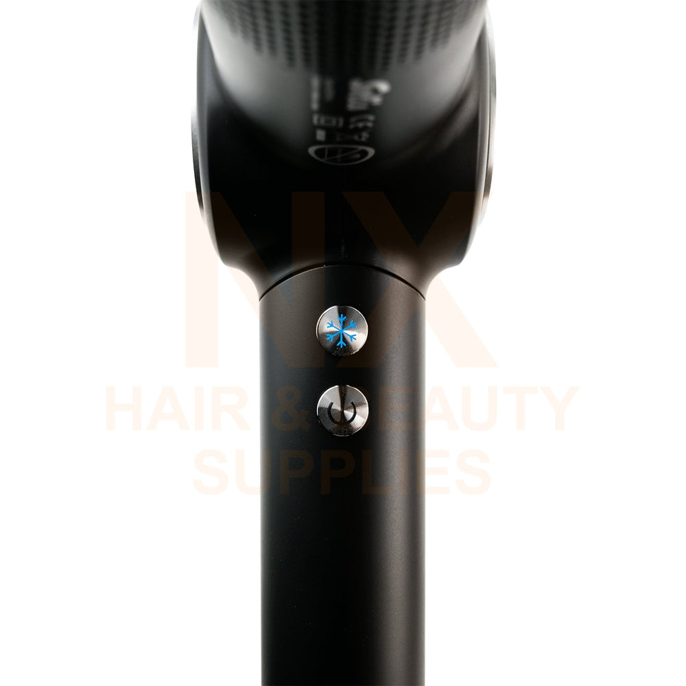 SOLIS - 930 PRO - AIRVOLUTION SI MATTE BLACK HAIR DRYER (GREY)