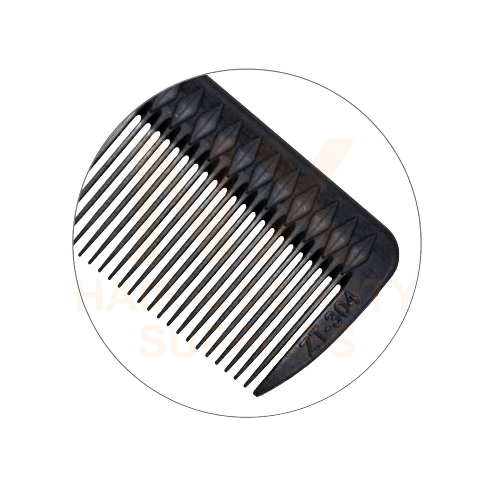 FAWEIO – CUTTING COMB (SMALL) – ZT–304 – BLACK/BLUE/GREEN