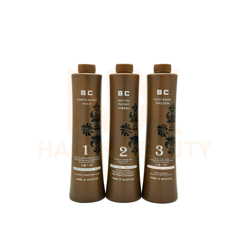 BC - FLOWER KERATIN TREAMENT SET - 250+750+750+750ML