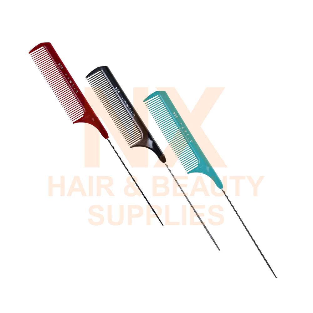 Faweio – 826 Metal Tail Comb