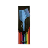 YTS HAIR DYE BRUSH WITH COMB RAINBOW BLUE